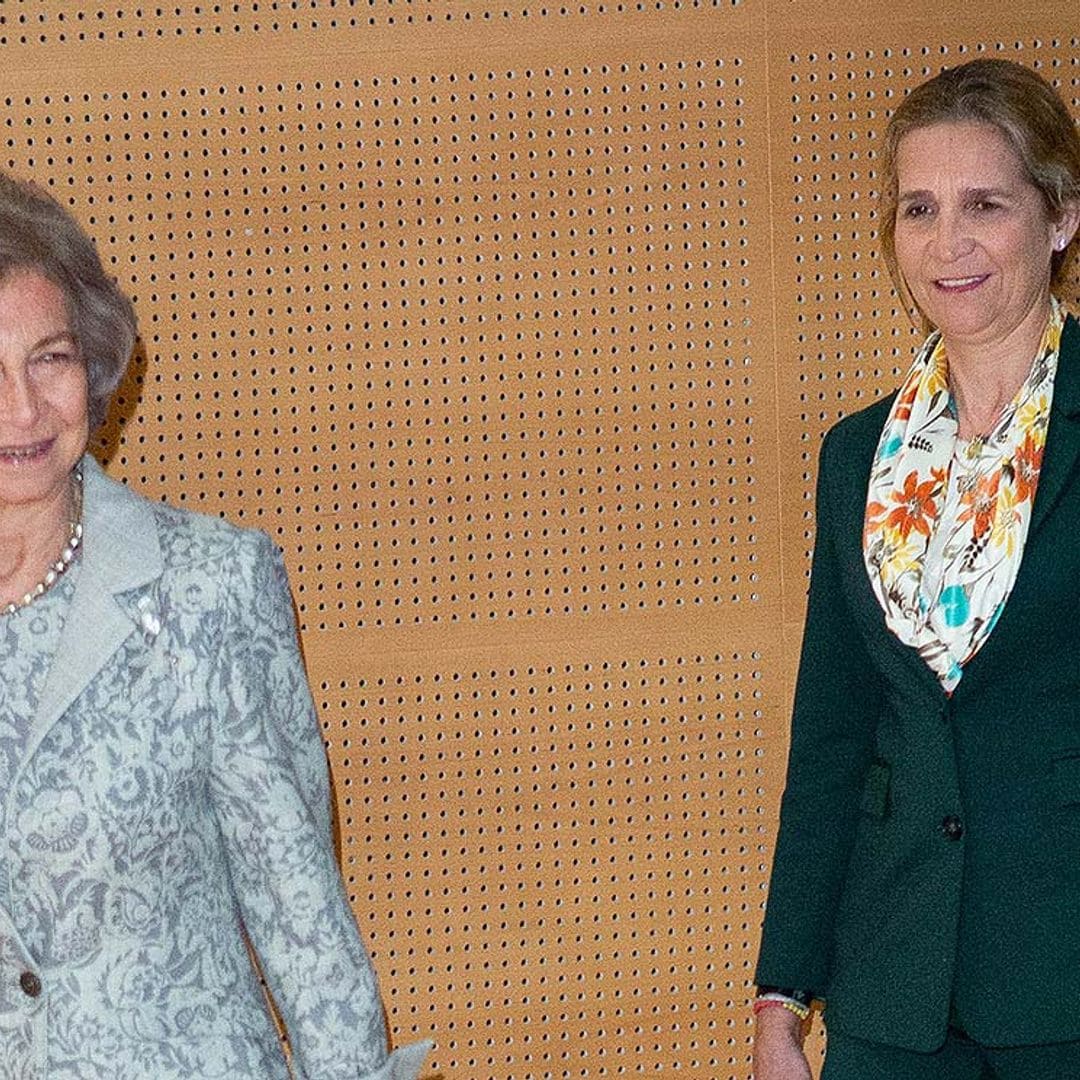 La infanta Elena llega a Mallorca para pasar unos días junto a su madre, doña Sofía