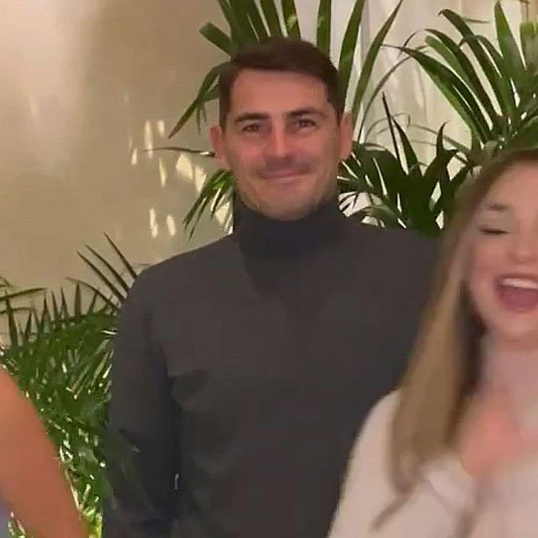 ¡No te pierdas el baile viral de Iker Casillas con las 'Twin Melody', concursantes del Benidorm Fest!