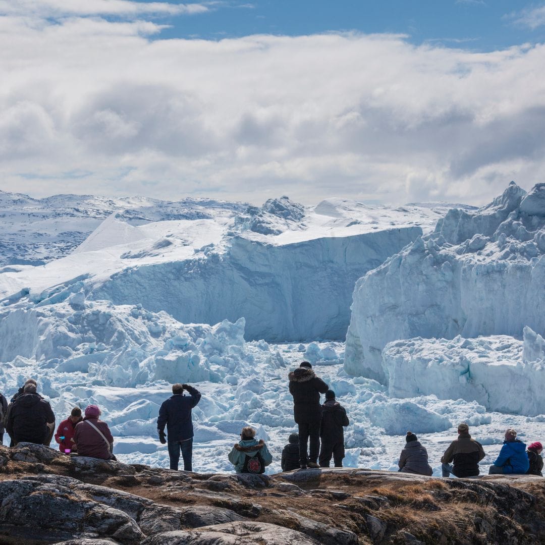 Excursiones en Ilulissat, en la bahía de Disko, Groenlandia