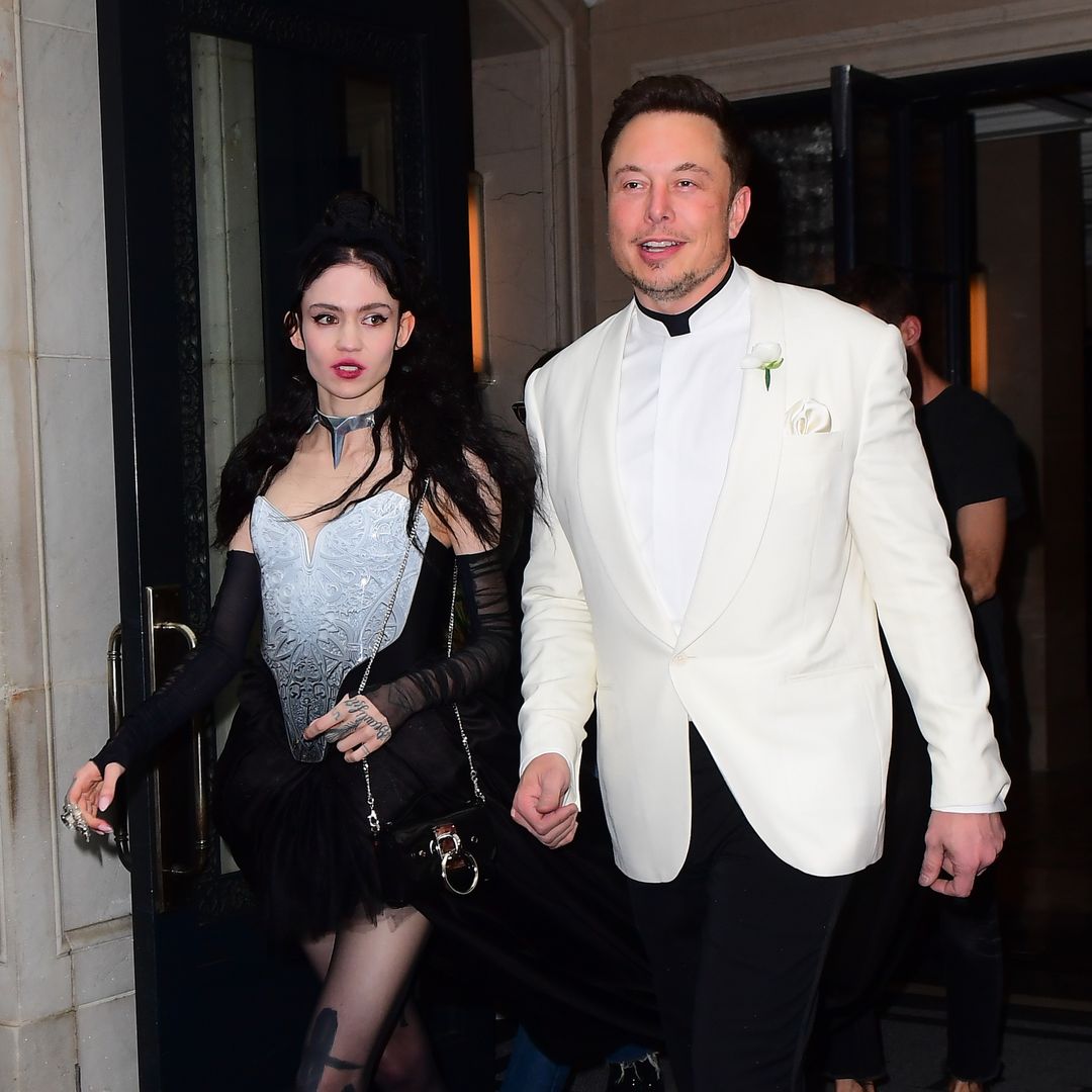 Elon Musk y su expareja Grimes