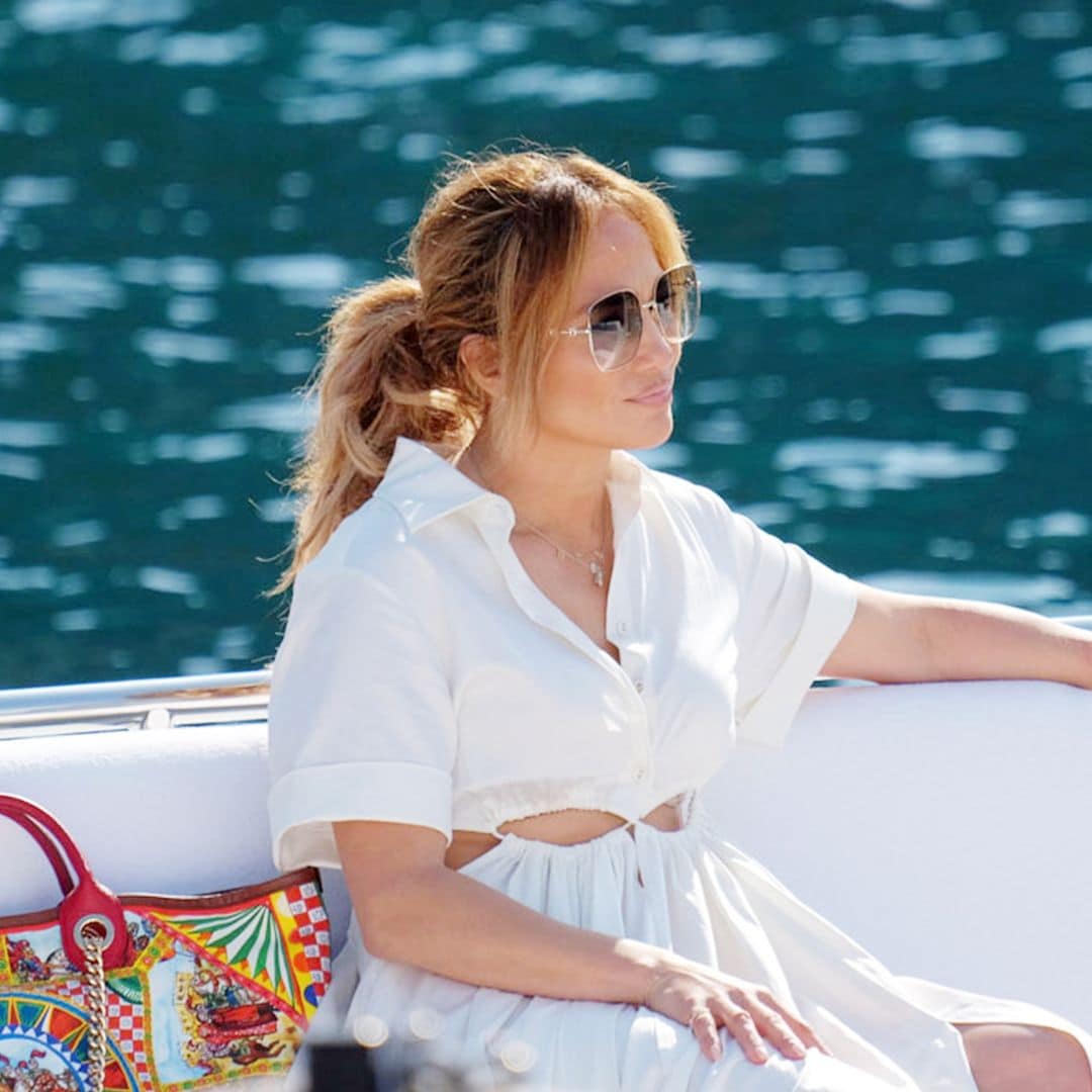 Jennifer Lopez en Portofino en 2021