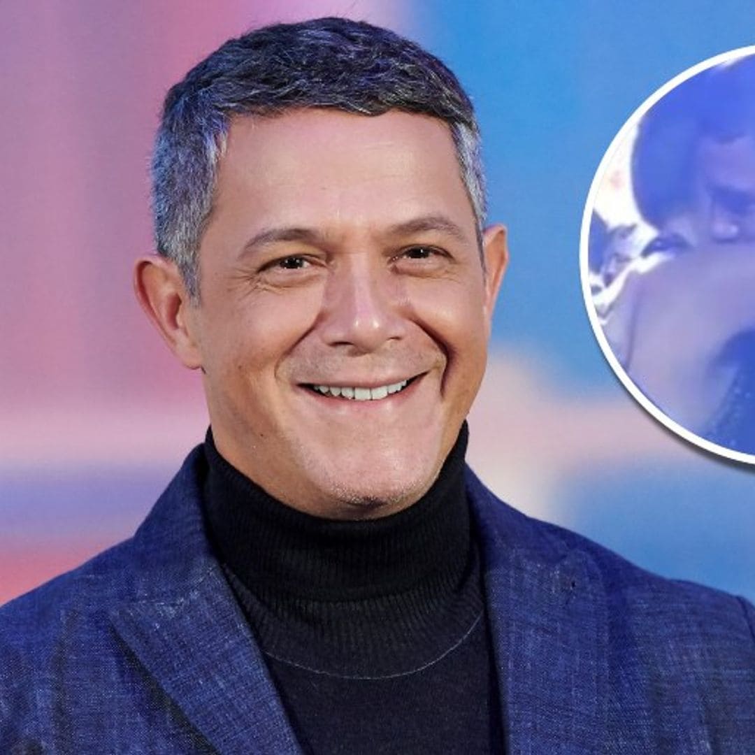 Alejandro Sanz protagoniza un baile digno de 'película' al lado de su hija