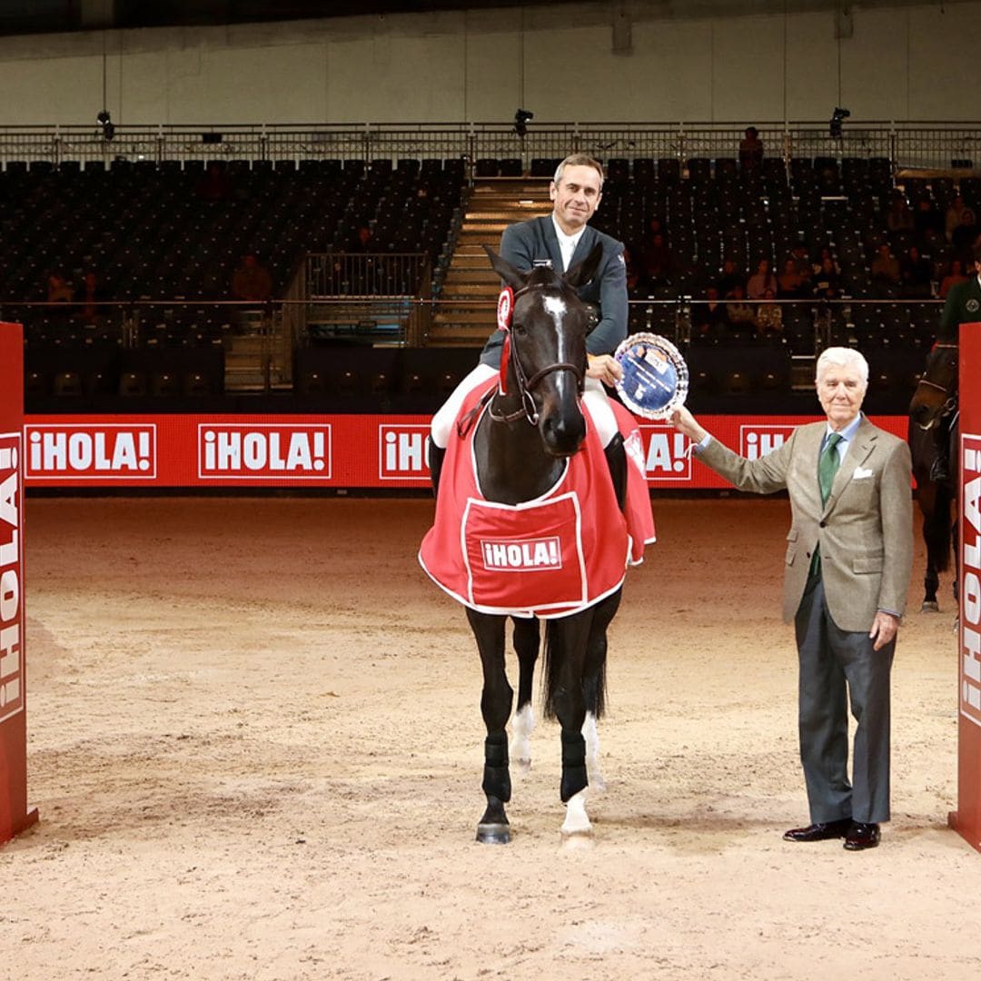 Julien Épaillard, ganador del Trofeo ¡HOLA! en la Madrid Horse Week, cita imprescindible para los apasionados de la hípica