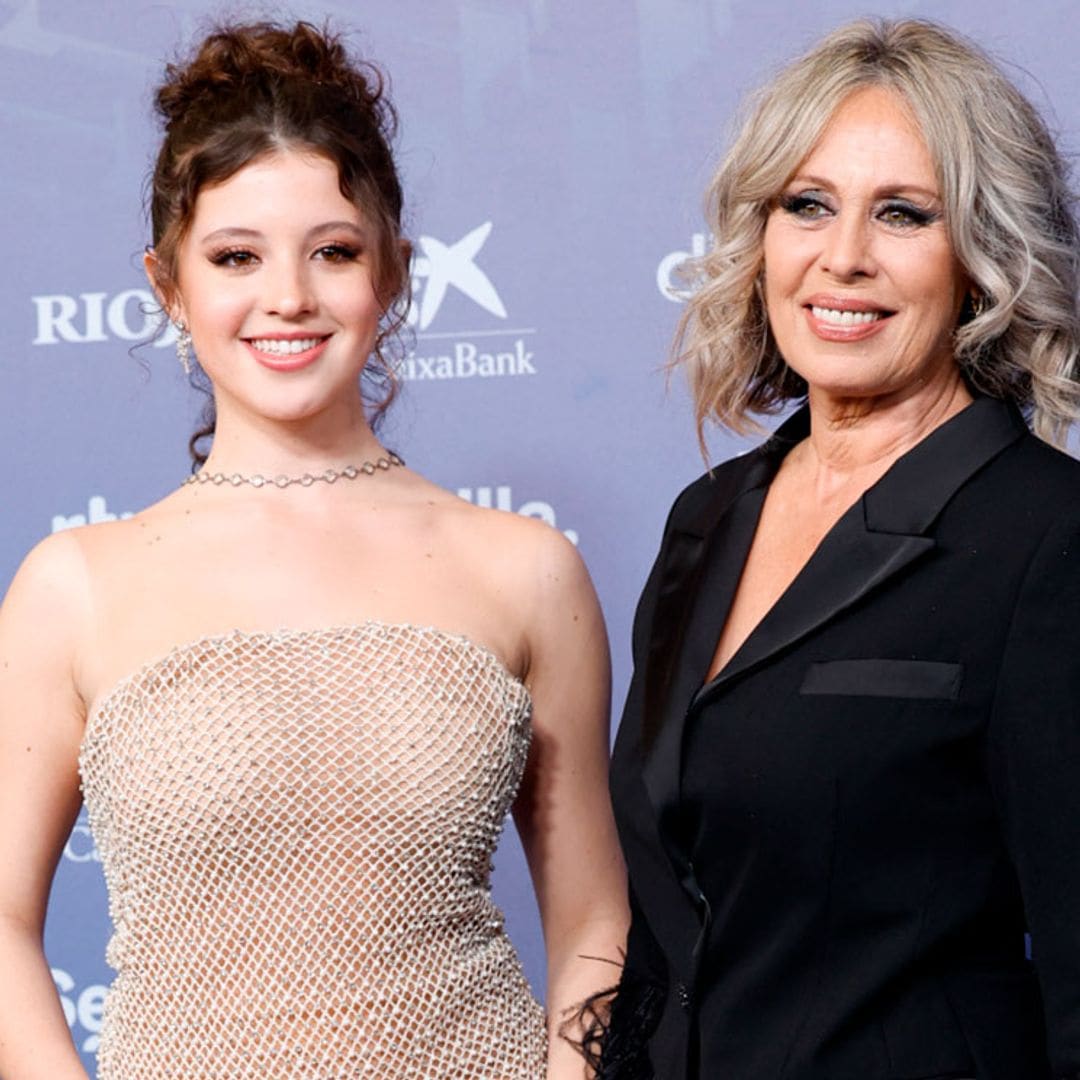 Miriam Díaz-Aroca revela que su hija María, de 17 años, quiere seguir sus pasos en el mundo del cine