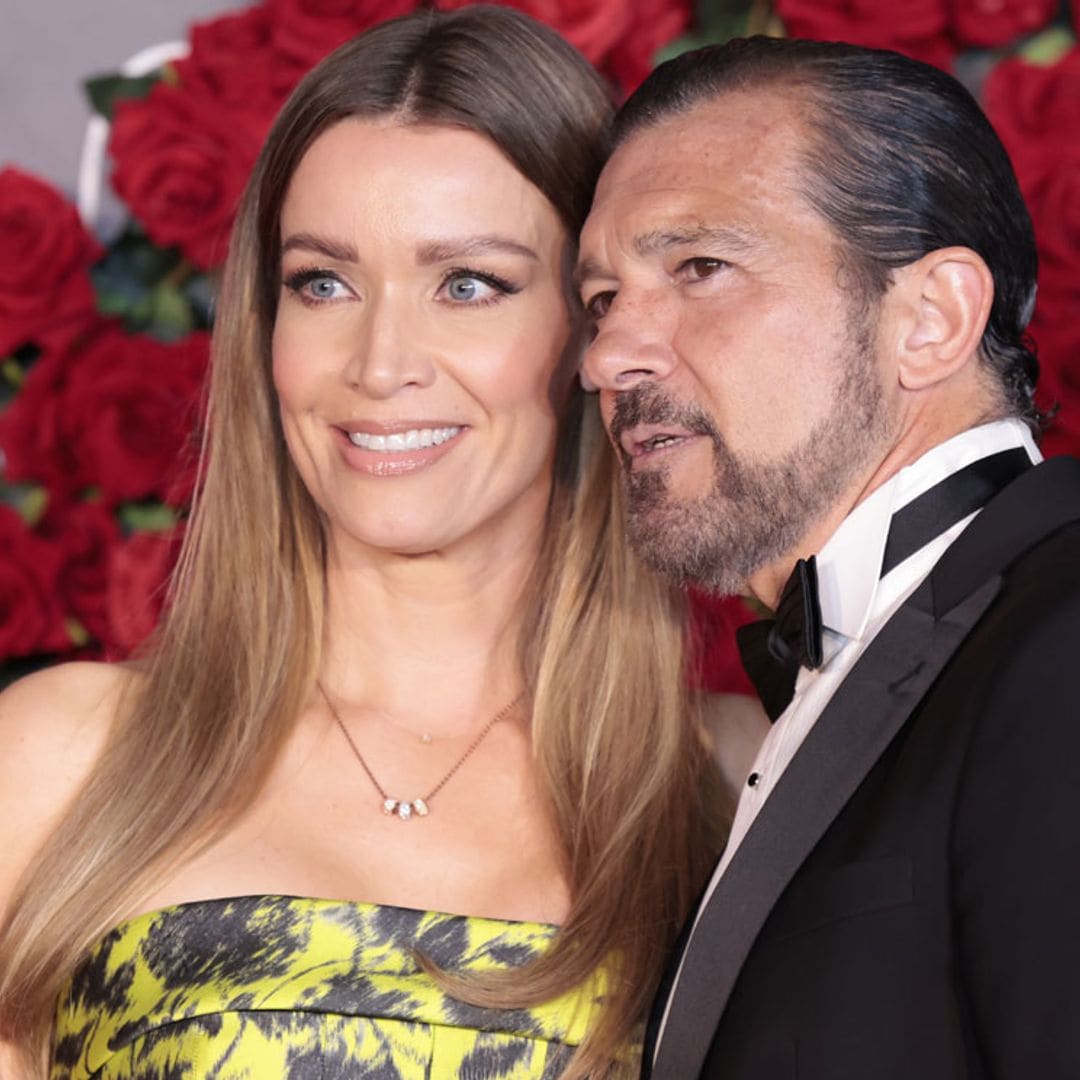 Antonio Banderas contagia su pasión por la música a su novia Nicole Kimpel