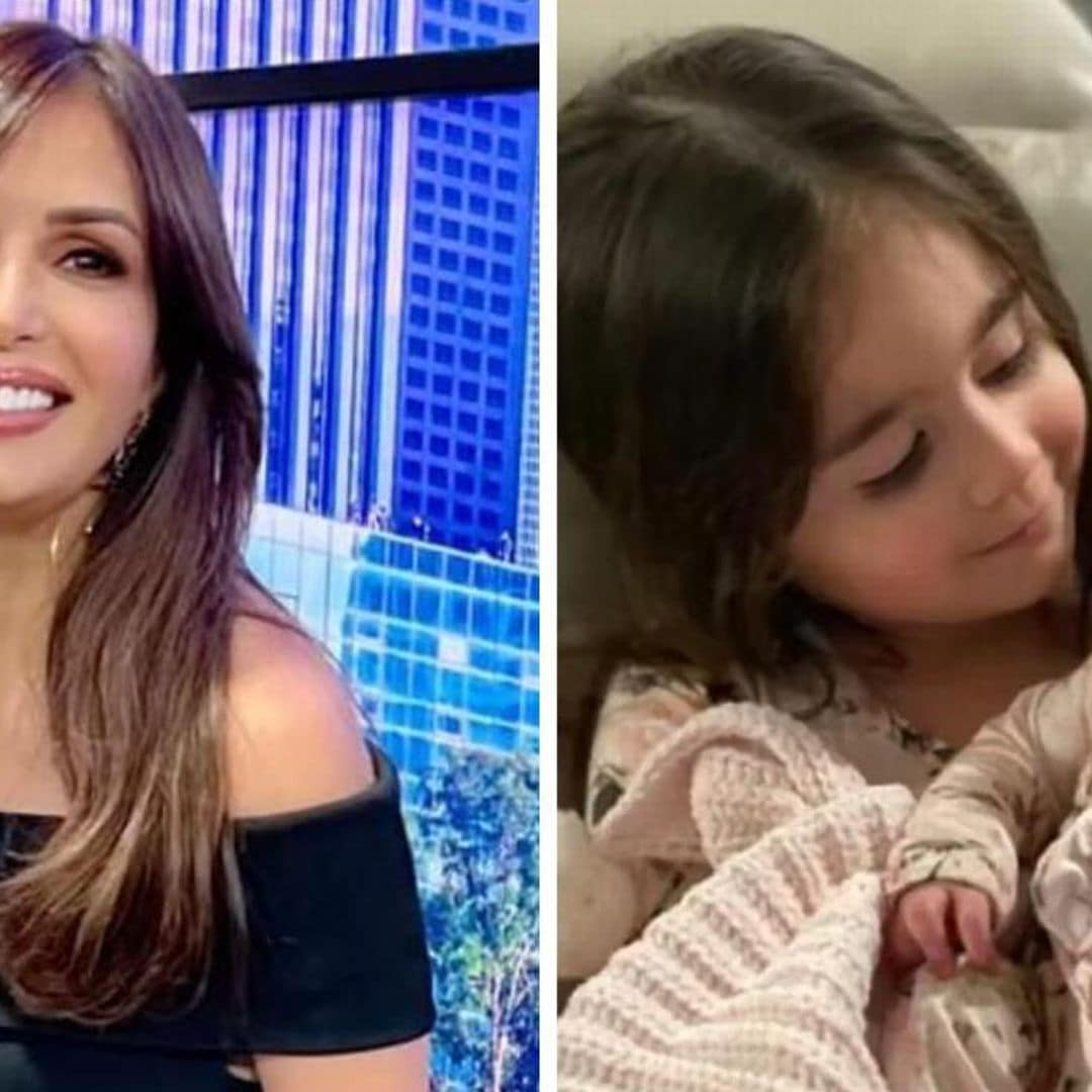 Giselle Blondet, la abuela más feliz, presenta a Olivia, su tercera nieta