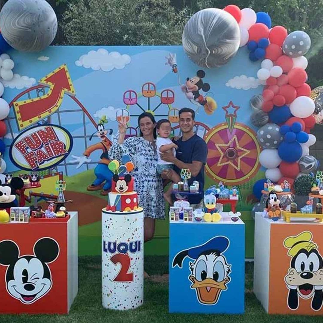 El espectacular cumpleaños temático que Lucas Vázquez y Macarena Rodríguez han organizado a su hijo