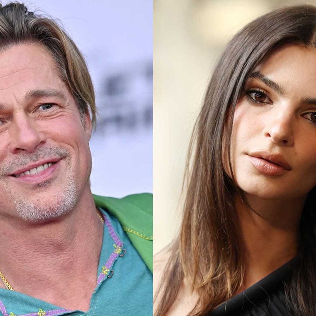 Brad Pitt y Emily Ratajkowski, al descubierto sus citas secretas