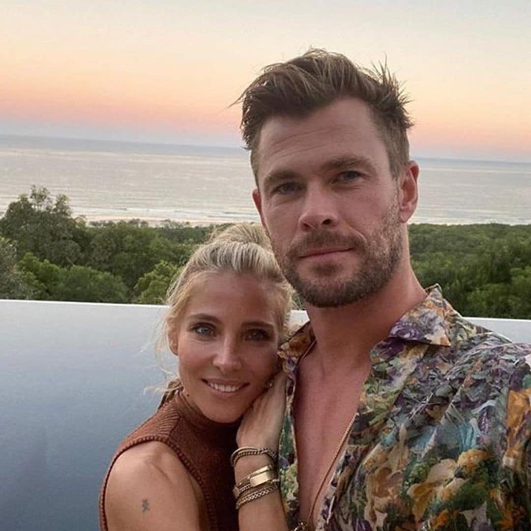 El momento de relax en familia de Elsa Pataky y Chris Hemsworth, pero ¿dónde están los niños?