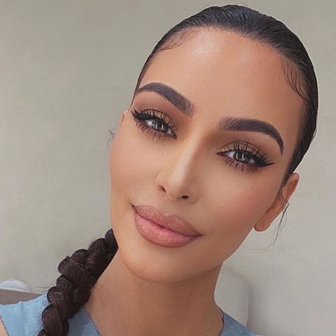 La foto que demuestra que Kim Kardashian es (mucho) más guapa sin maquillaje