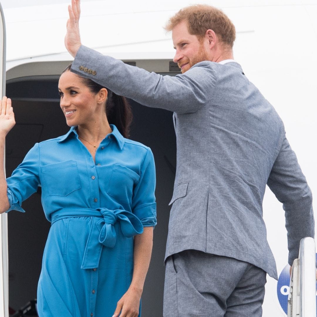 ¿Pidieron los duques de Sussex a Joe Biden volar en el Air Force One tras el funeral de Isabel II?