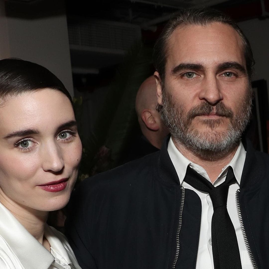 ¡Bebé en camino! Joaquin Phoenix y Rooney Mara están esperando a su segundo hijo