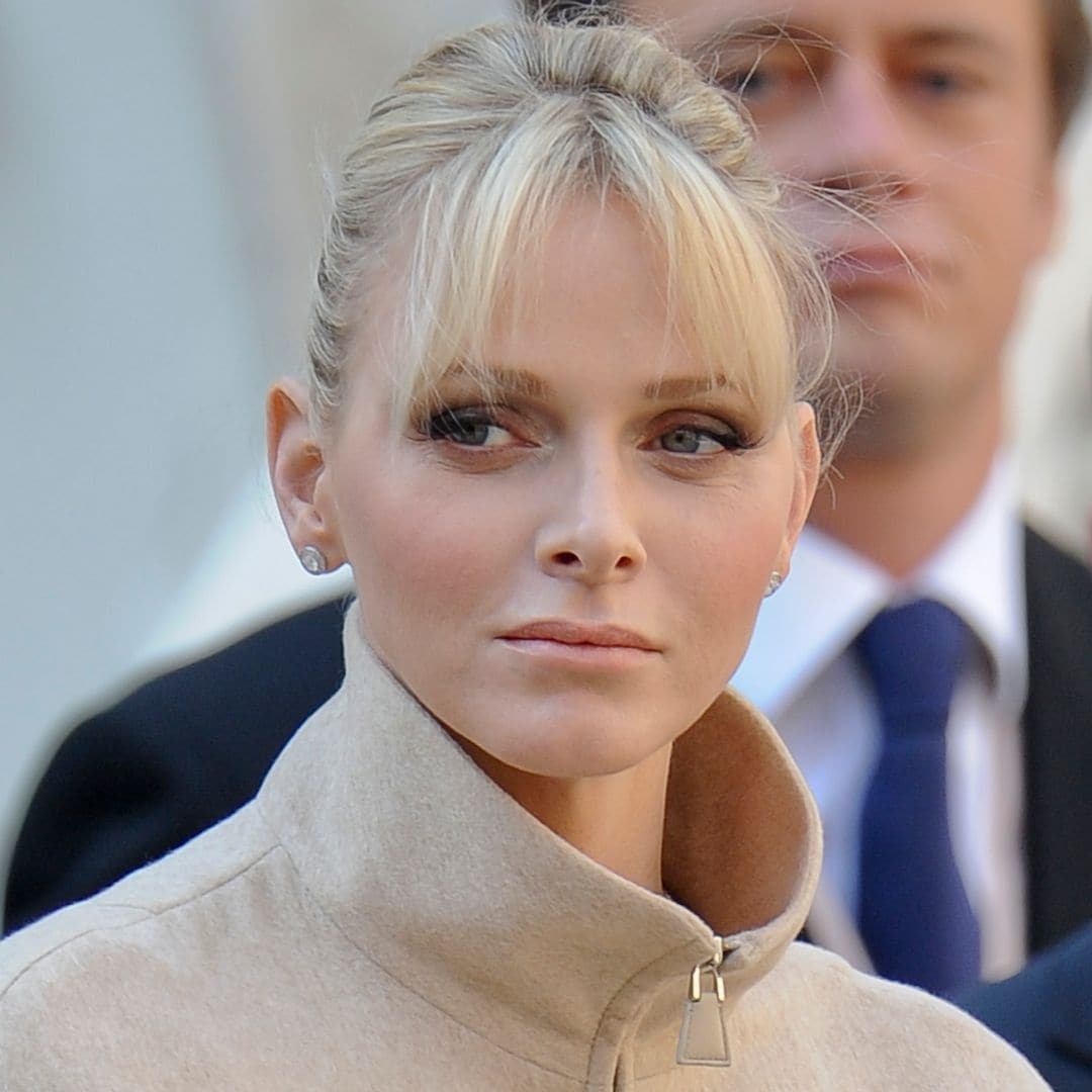 Princess Charlene during Monaco's national day , Saturday Nov. 19, 2011.