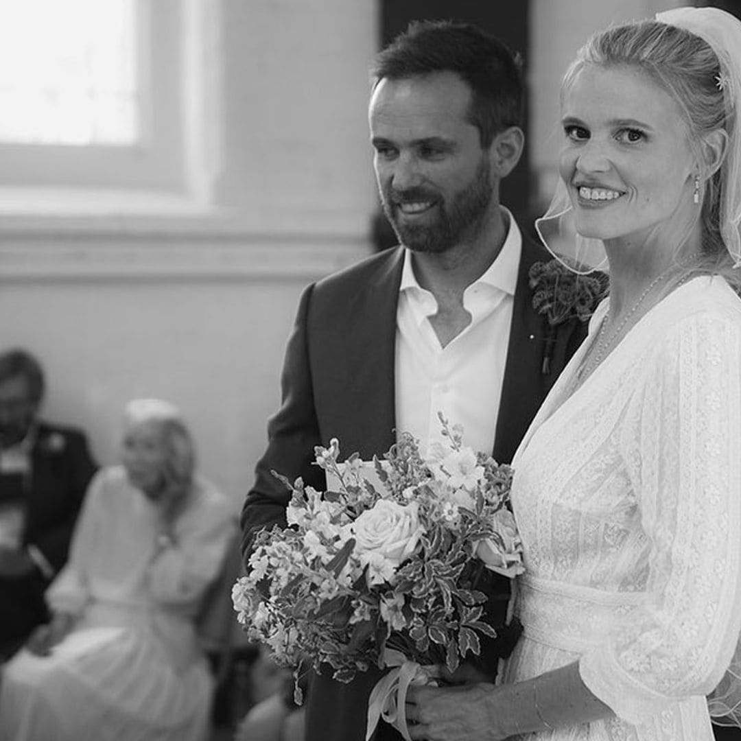 La supermodelo Lara Stone se casa con David Grievson, su amor fruto de un 'match'