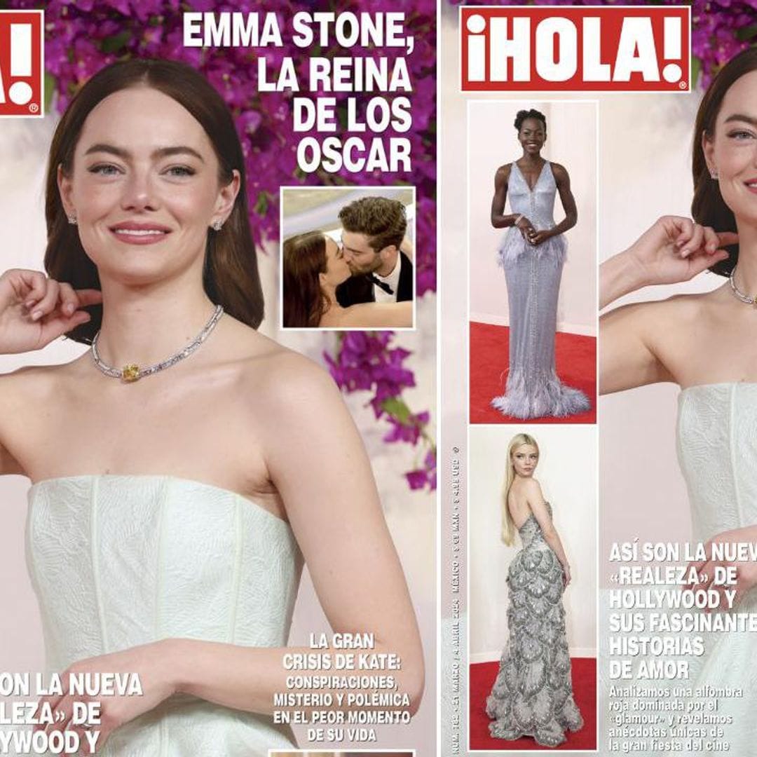En ¡HOLA!, Emma Stone, la reina de los Oscar