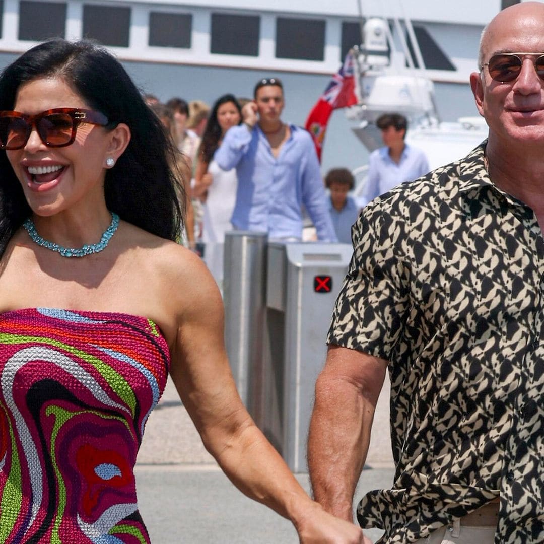 De paseo por el sur de Francia con Jeff Bezos, Lauren Sanchez muestra como nunca su espectacular anillo