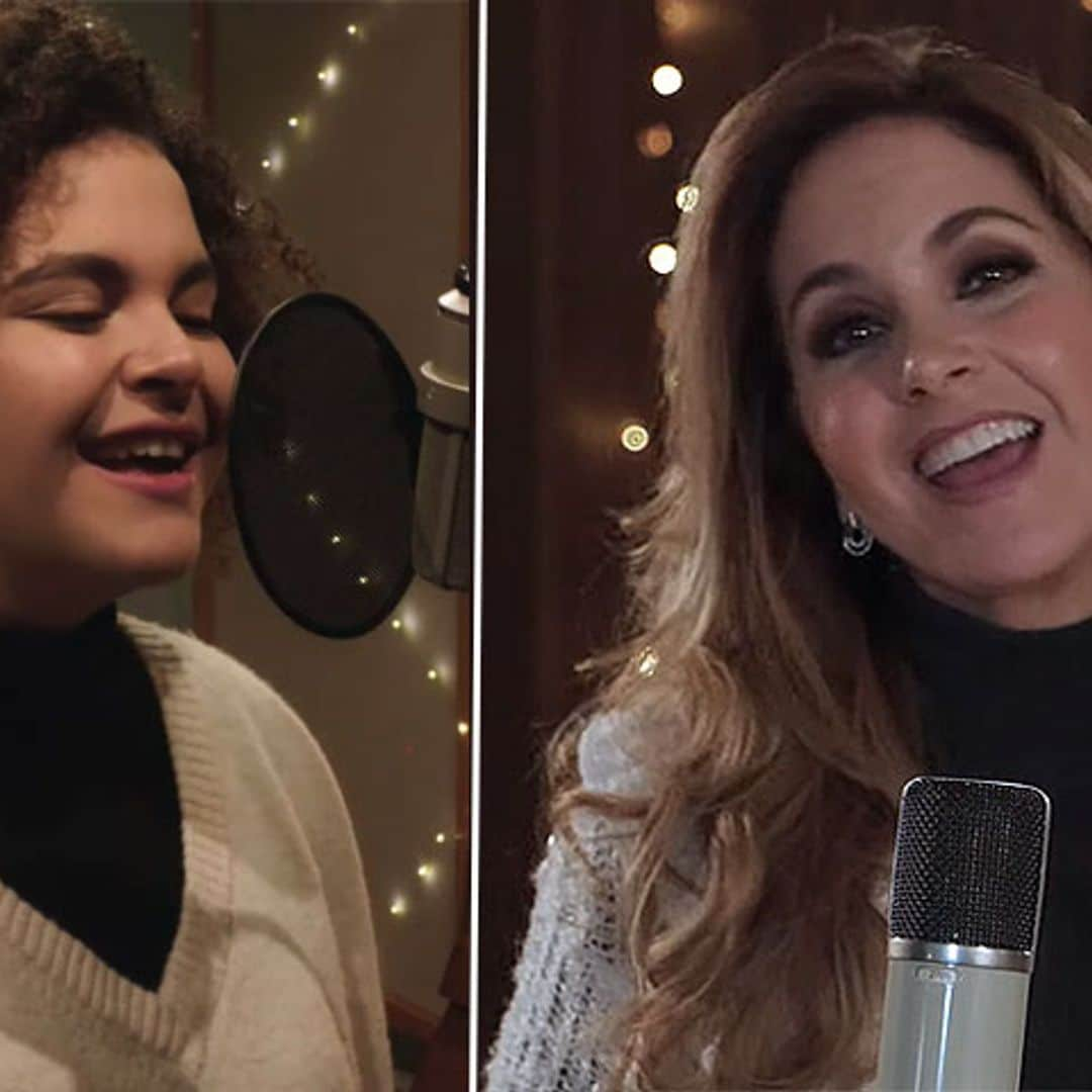 ¡Invitadas especiales! Mijares lanza su disco navideño con la colaboración de las Luceros