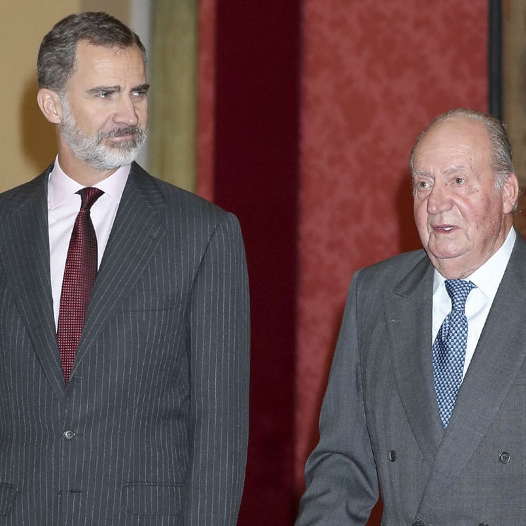 El rey Felipe agradece la decisión de su padre de dejar España