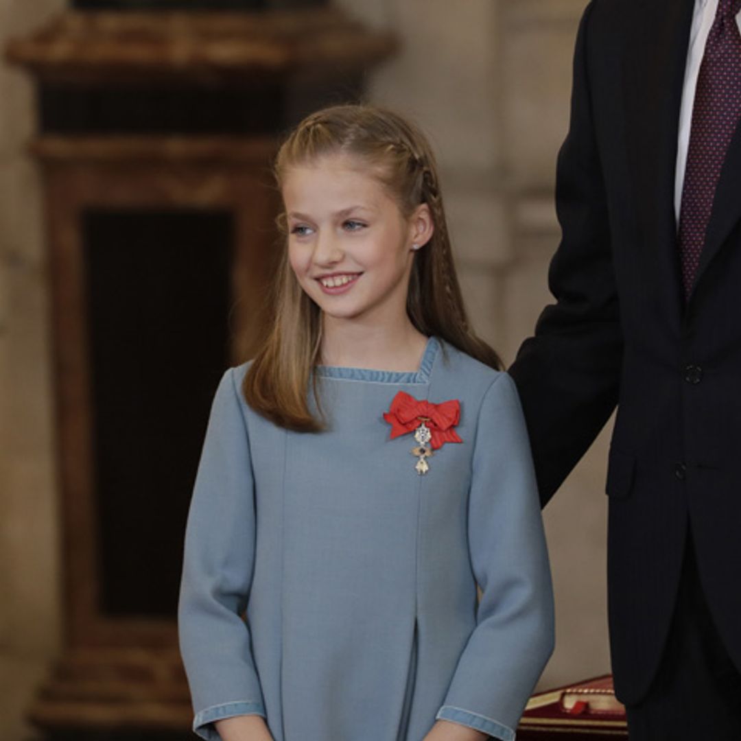 Azul 'Serenity', el color de la princesa Leonor como heredera de la Corona