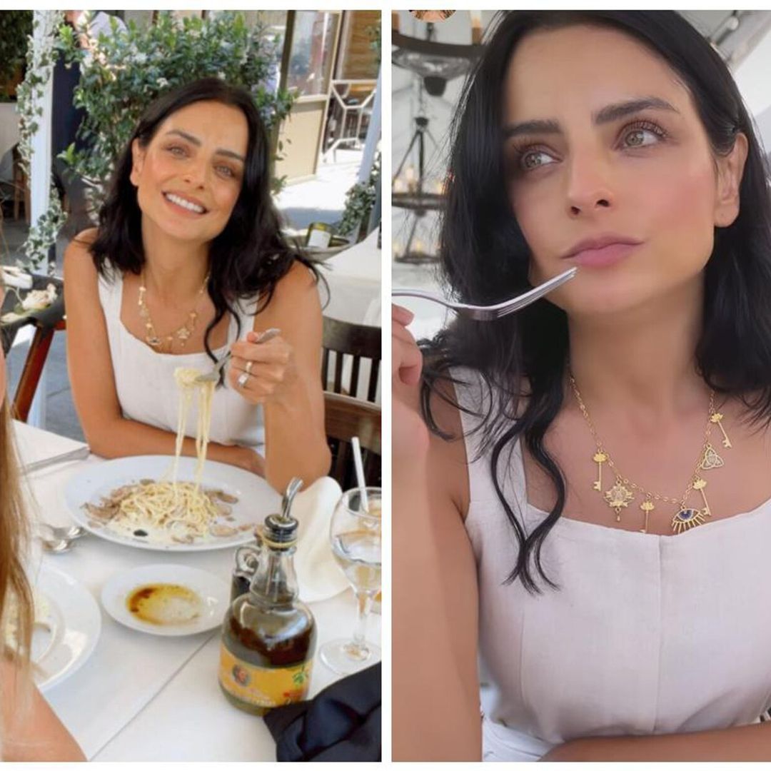 Sarah Kohan y Aislinn Derbez disfrutan de una tarde de chicas y mucha pasta en Beverly Hills