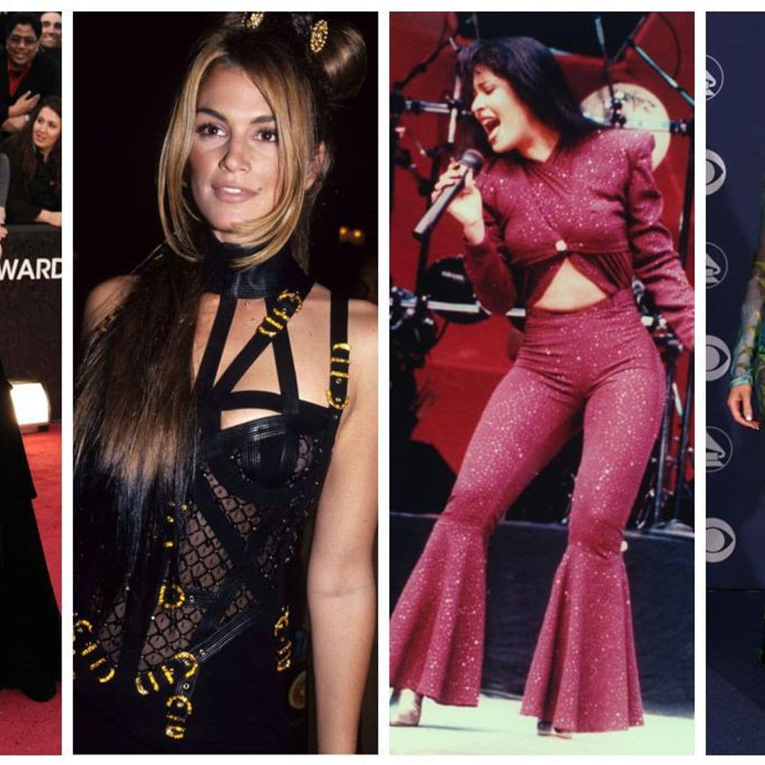 Del Versace de Jennifer Lopez al jumpsuit de Selena Quintanilla: 20 looks que han pasado a la historia