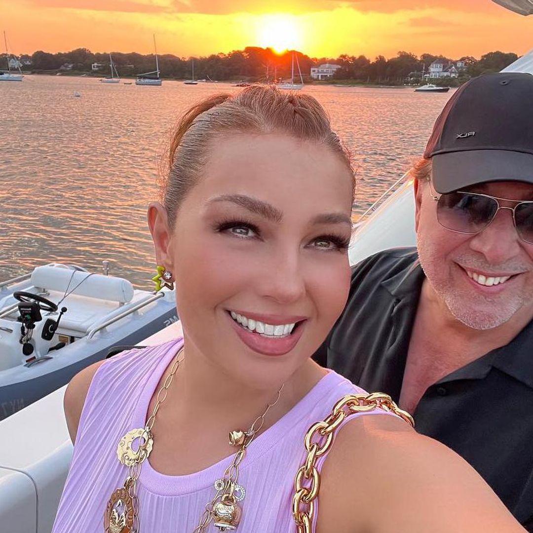 Thalía y Tommy Mottola, así inició su vida juntos