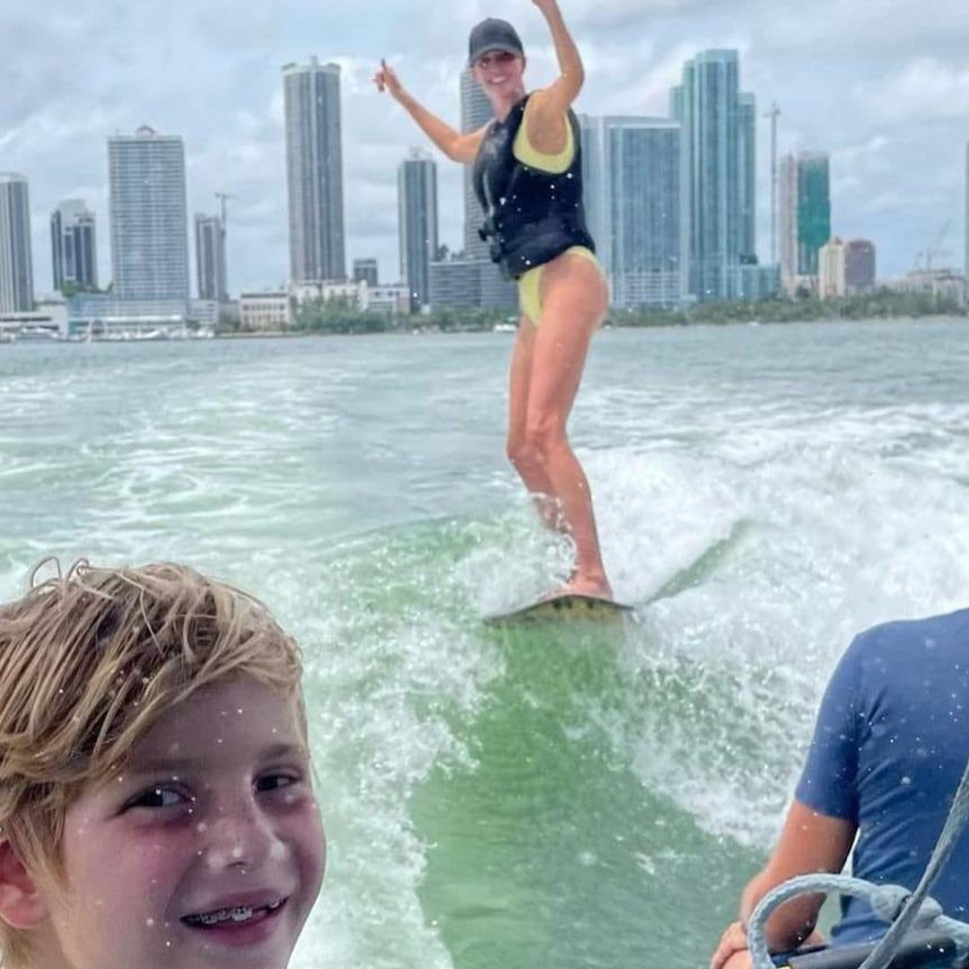 ¡La reina de las olas! Ivanka Trump se luce surfeando en Miami