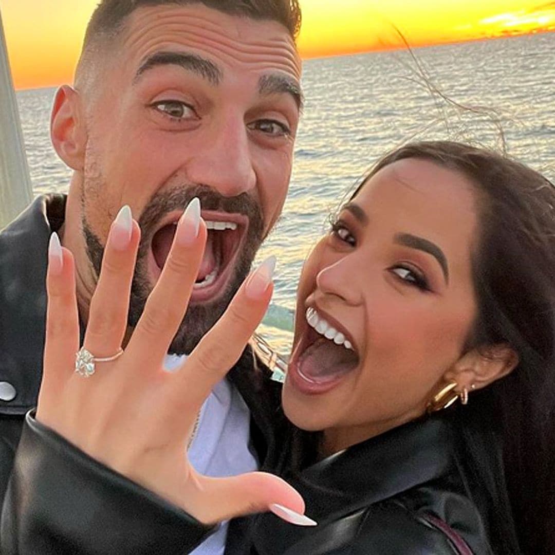 ¡Sorpresa! Becky G se compromete con su novio, el futbolista Sebastian Lletget