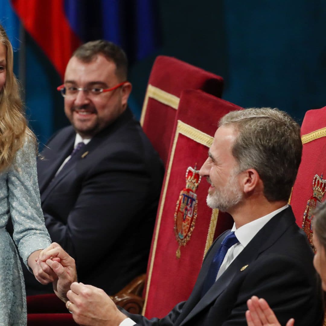 Recordamos cómo ha vivido Leonor los premios Princesa de Asturias desde su debut