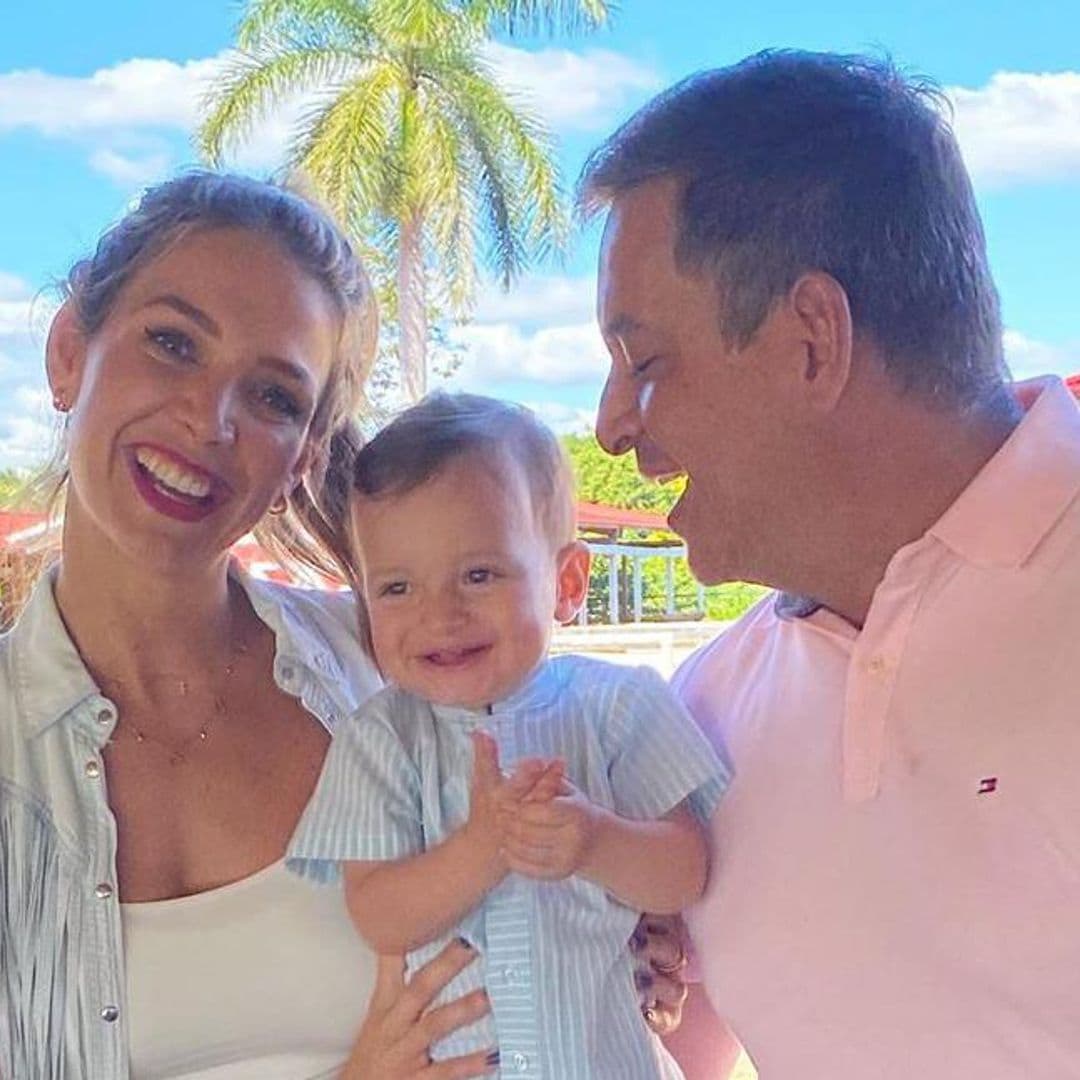 Daniel Sarcos y Alessandra Villegas casi provocan el llanto de sus fans por el primer cumpleaños de su bebé