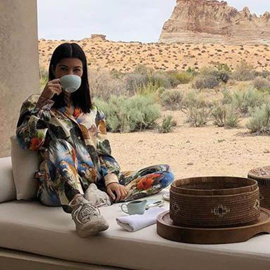 Kourtney Kardashian lo toma a diario: cómo preparar matcha latte en casa