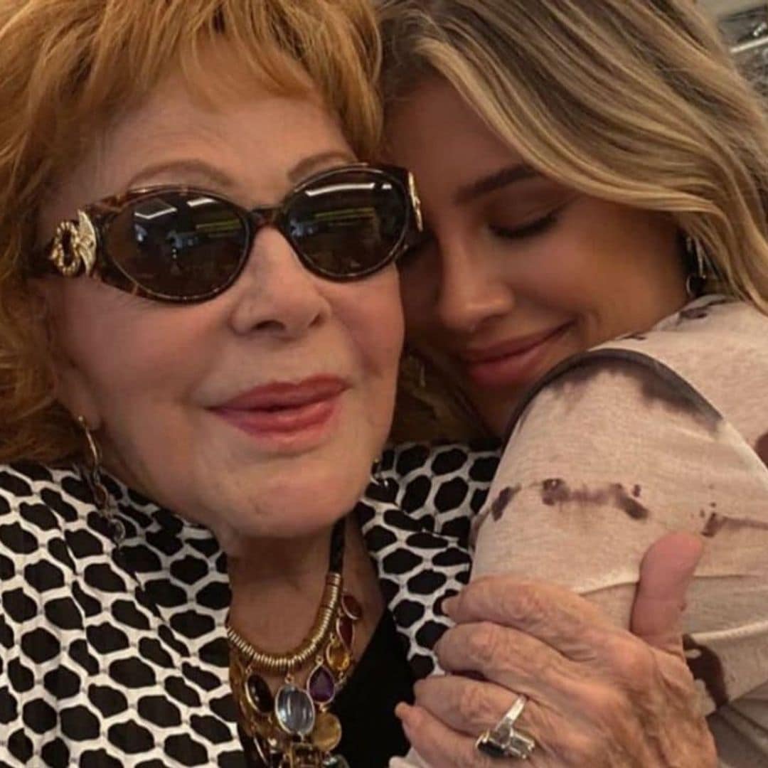 Michelle Salas y el tierno guiño a su bisabuela, Silvia Pinal, en medio de la hospitalización de la actriz