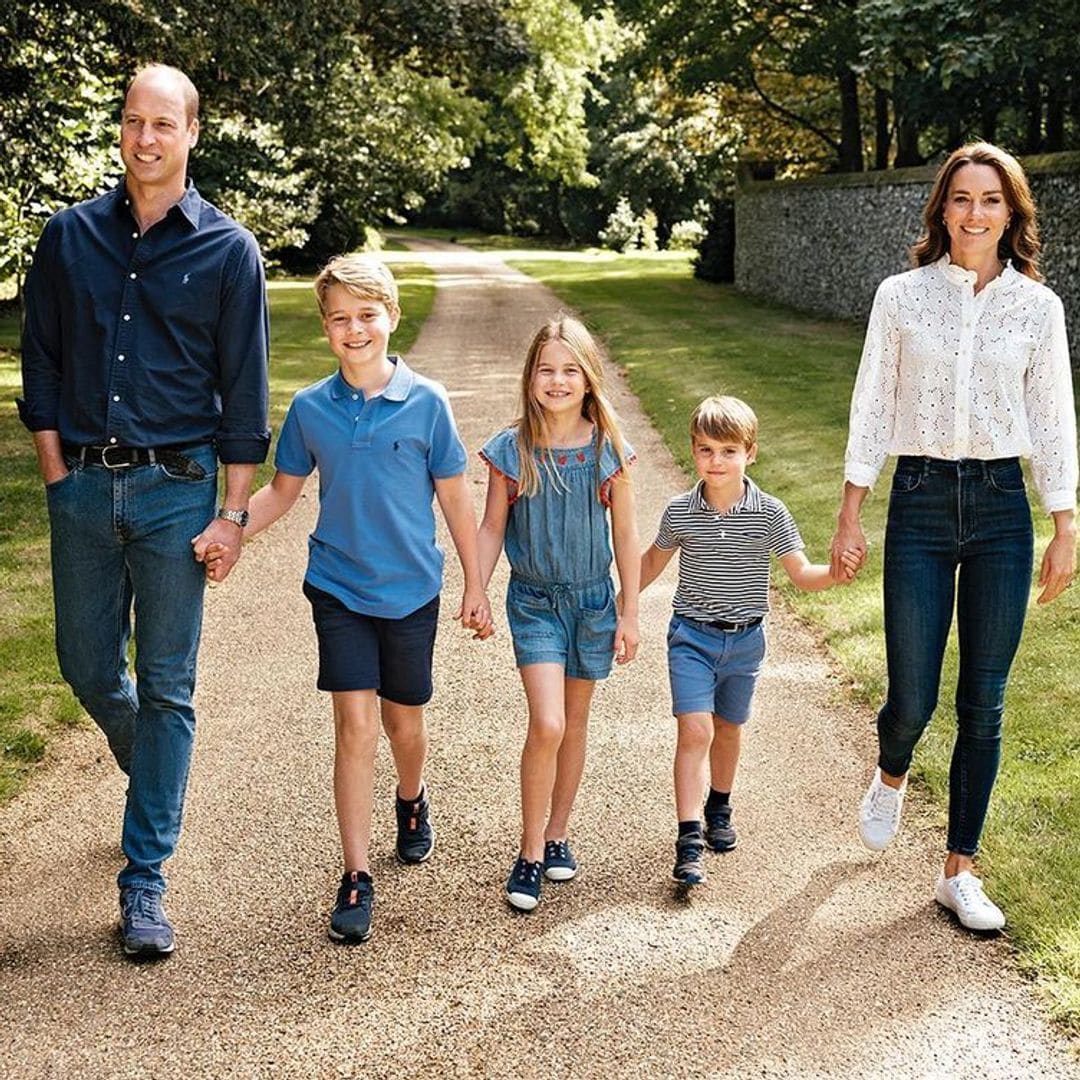 La gran transformación de los príncipes George, Charlotte y Louis a través de los Christmas navideños