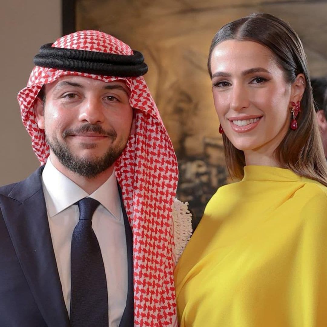 El príncipe Hussein y la princesa Rajwa de Jordania anuncian que esperan a su primer bebé