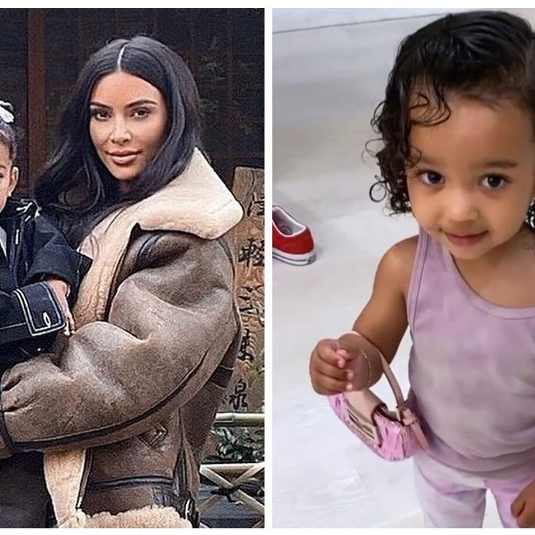 Chicago, la hija de Kim Kardashian, es la más coqueta ¡con los tacones de su mamá!