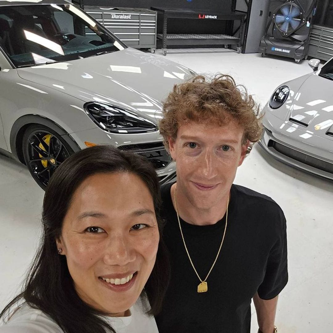 Mark Zuckerberg regala a su mujer un Porsche único y personalizado valorado en más de 200.000 euros