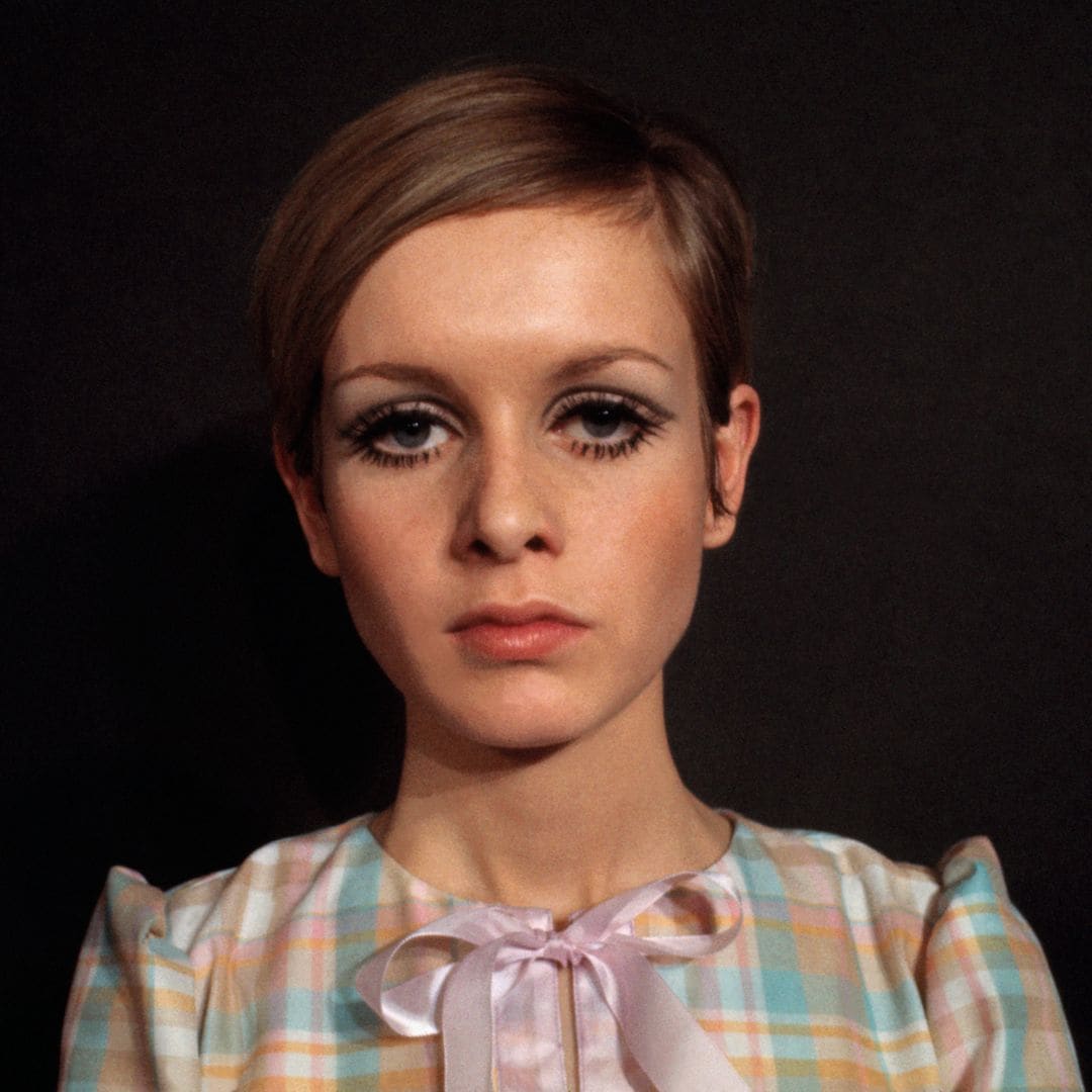 La modelo Twiggy en 1967