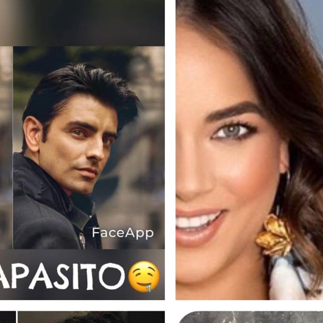 celebridades se divierten con el nuevo faceapp