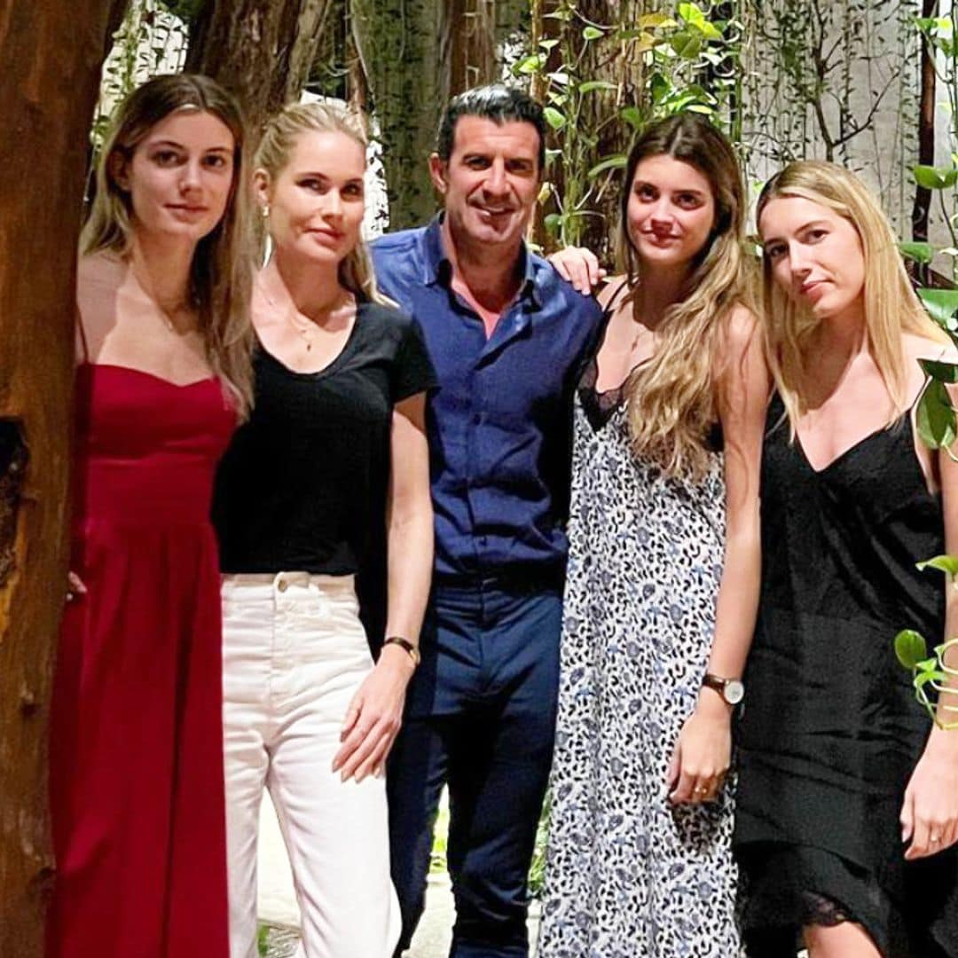 Luis Figo y su familia cierran el año con unas vacaciones de ensueño en un destino paradísiaco