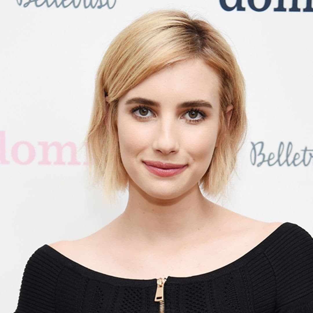 Del 'blorange' al 'short bob', así son todos los cambios de 'look' de Emma Roberts