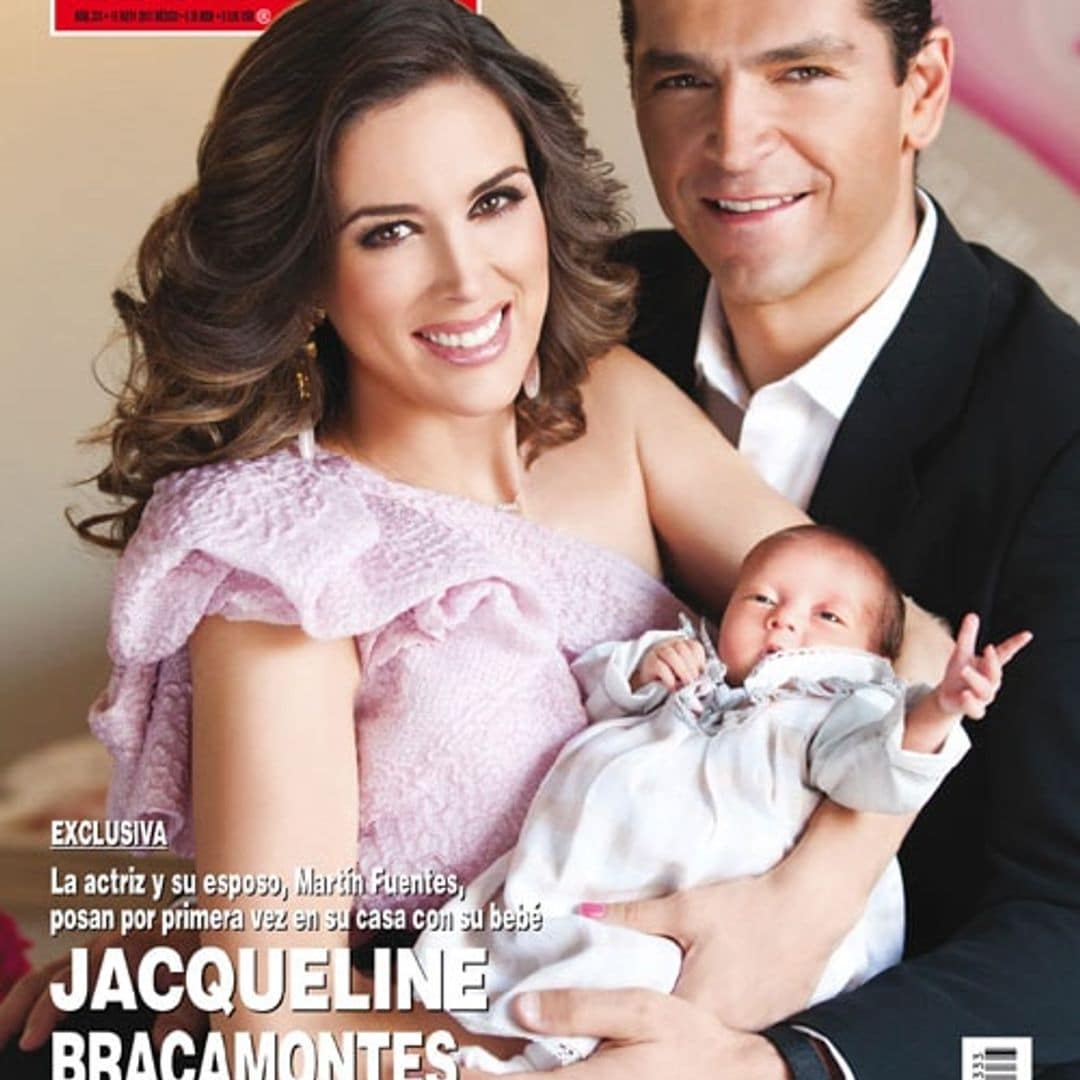 En EXCLUSIVA en ¡HOLA!: Jacqueline Bracamontes nos presenta a 'Mini Jacky'