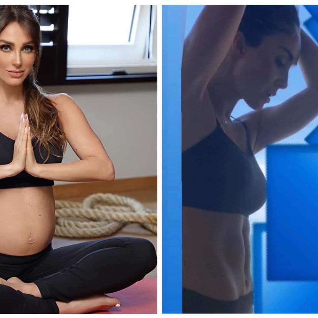 Anahí presume su abdomen bien marcado, a seis meses de la llegada de su segundo hijo