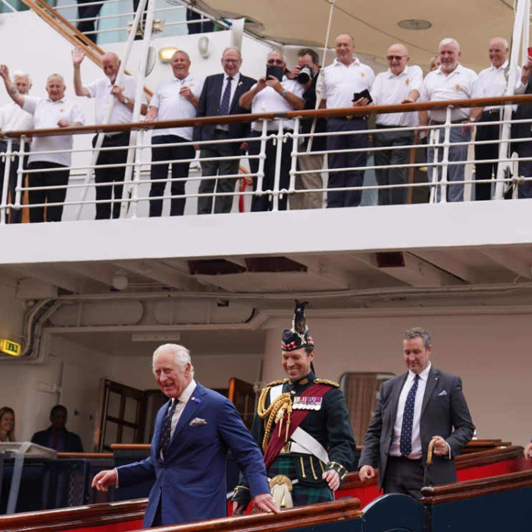 Carlos III visita cuatro décadas después el yate en el que pasó la luna de miel con Diana de Gales