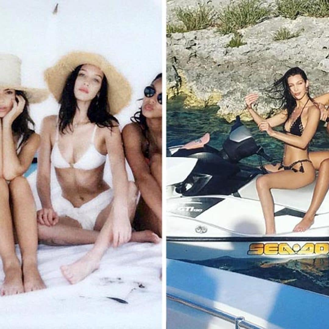 Bella Hadid, Lottie Moss, Emily Ratajkowski… huyen del invierno a la playa (y lucen ‘tipazo’ en bikini)