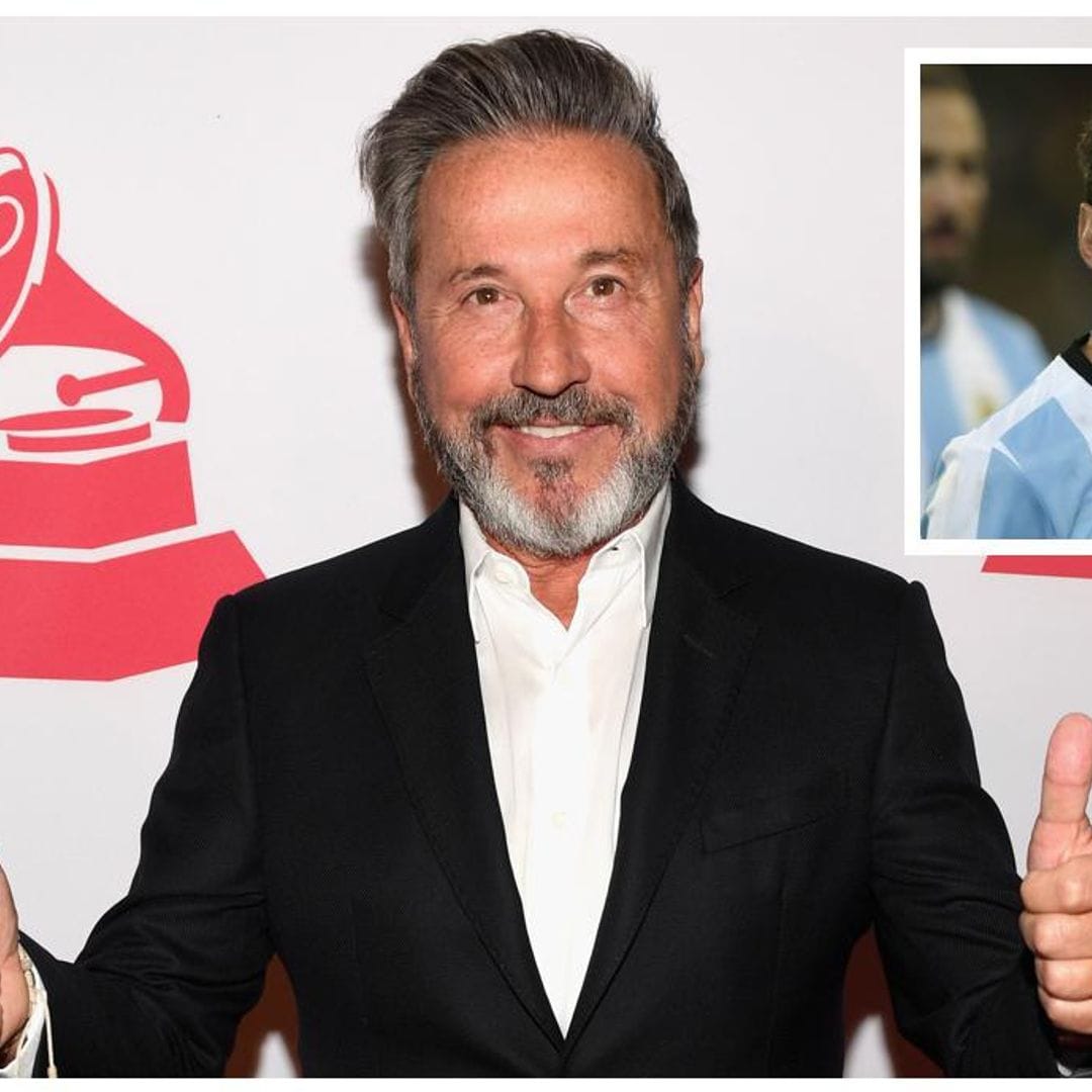 Ricardo Montaner bromea con su gran parecido a Lionel Messi