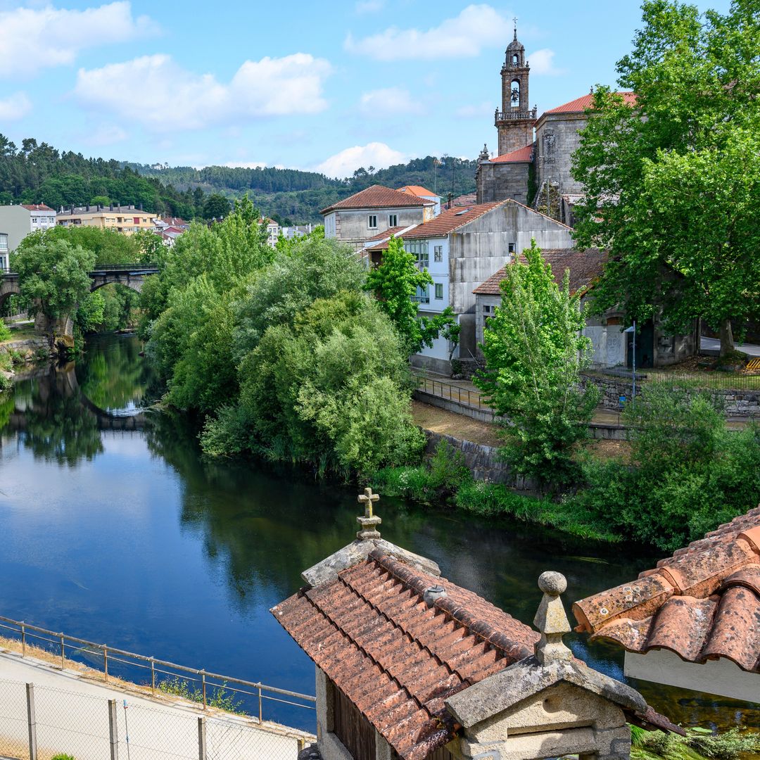 Ribadavia, en la confluencia de los ríos Avia y Miño, Ourense 