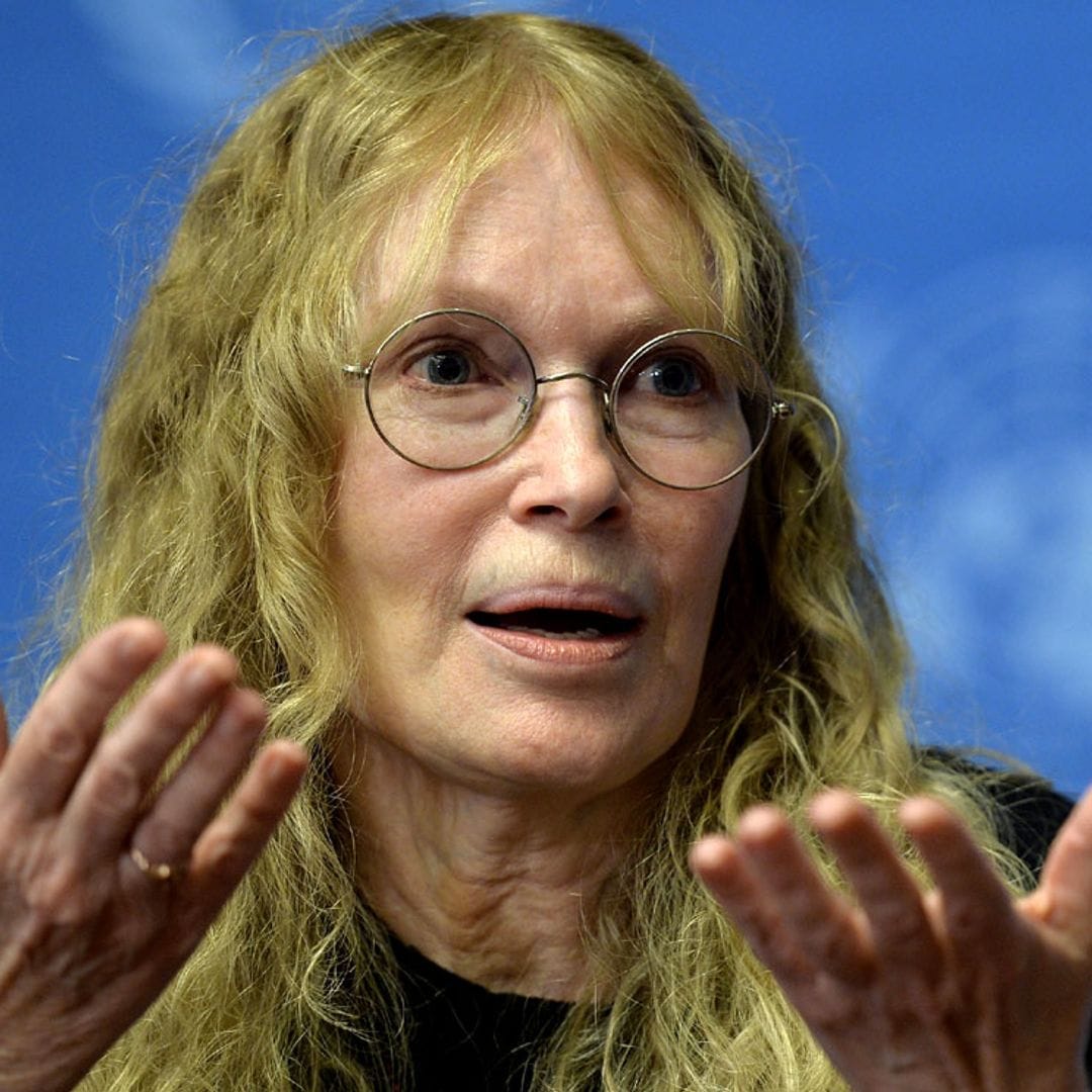 Mia Farrow sale al paso de los 'falsos rumores' sobre la muerte de tres de sus catorce hijos