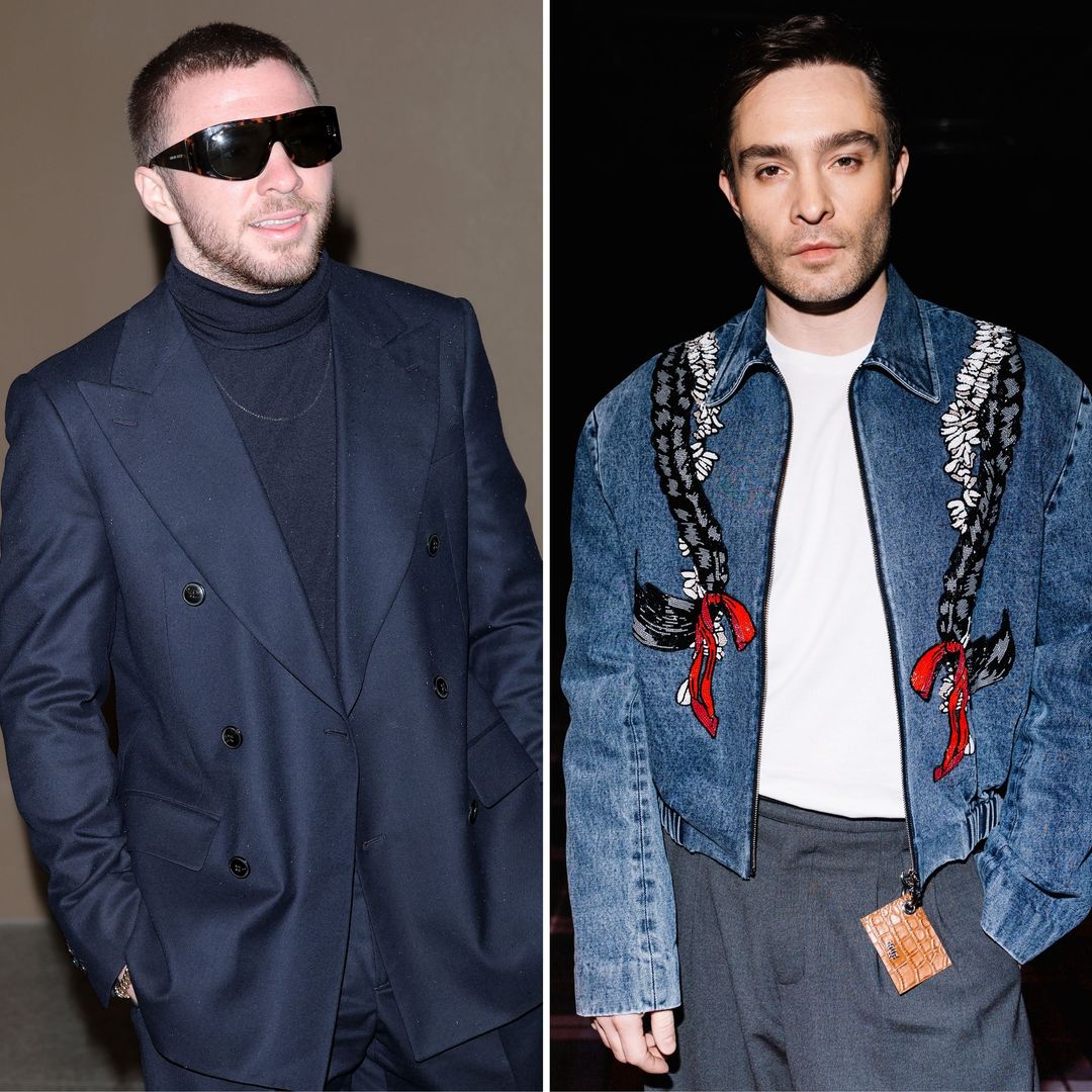 Rocco Ritchie, Ed Westwick y Manuel García-Rulfo, destacan con su estilo en Milan Fashion Week