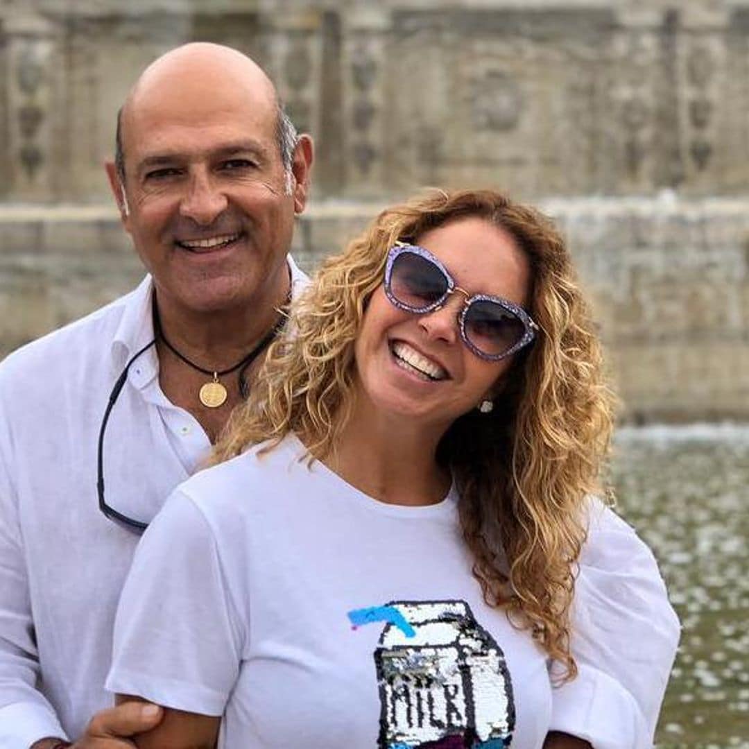 La foto del novio de Lucero en la que luce irreconocible