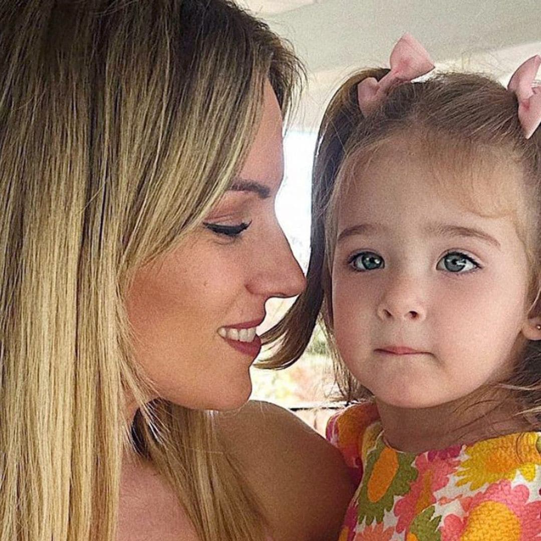 Edurne presume del 'pelazo' de su hija Yanay